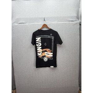 Last Kings Kingin Graphic T-Shirt S Black 100% Cotton